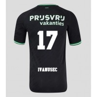 Fotbalové Dres Feyenoord Luka Ivanusec #17 Venkovní 2024-25 Krátký Rukáv